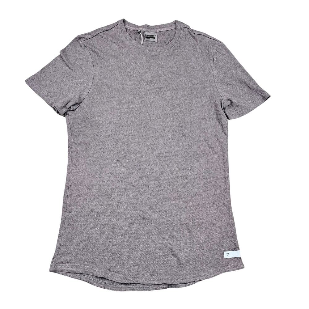 GYMSHARK UNWIND SHORT SLEEVE T‑SHIRT – WOMEN’S LARGE – SLATE LAVENDER – NWT